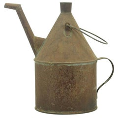 Antique Rusted Watering-Can, Czechoslovakia, circa 1930