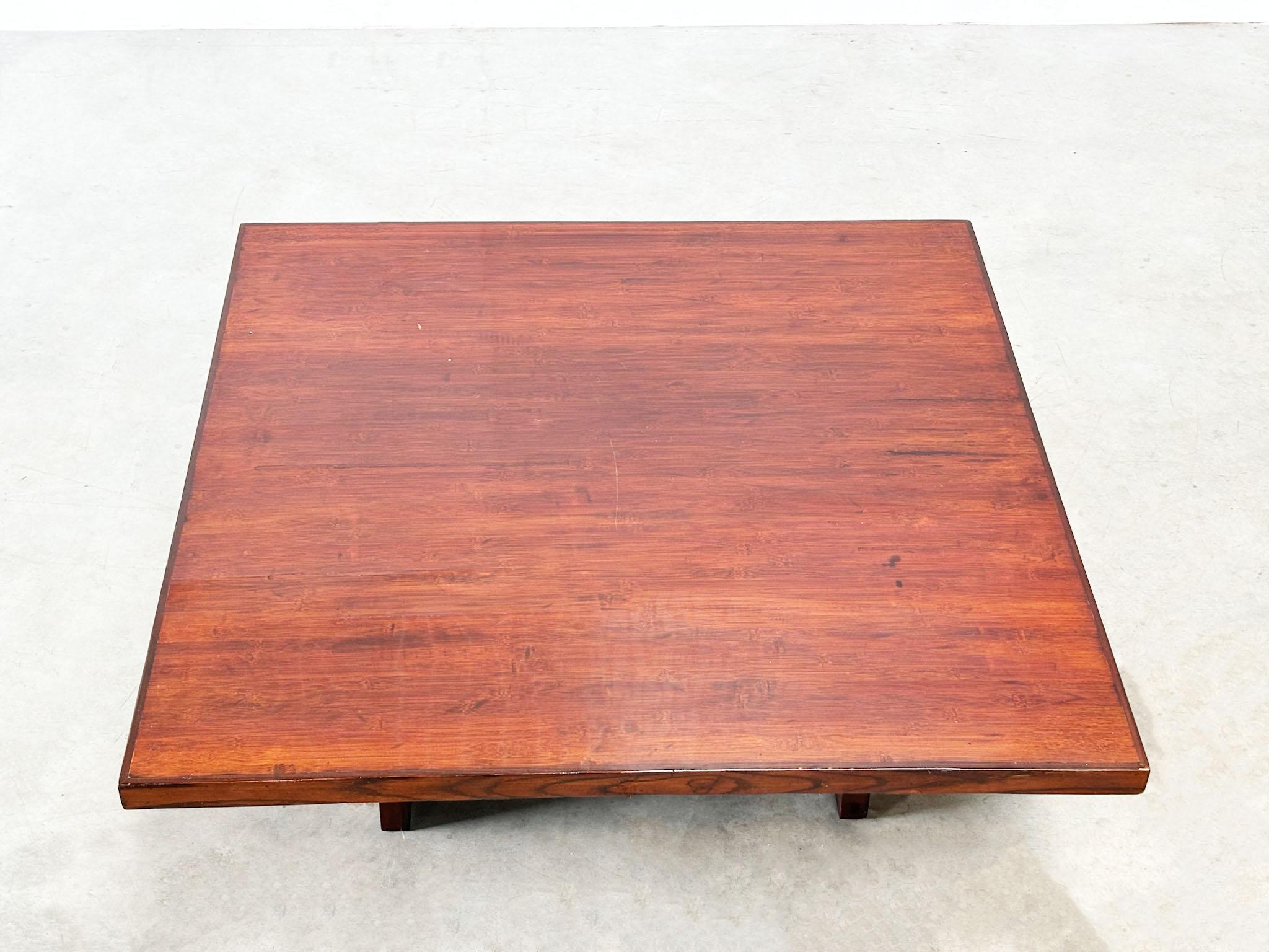 Table basse rustique Wabi-Sabi des années 1970 dans le style d'Axel Vervoordt 2