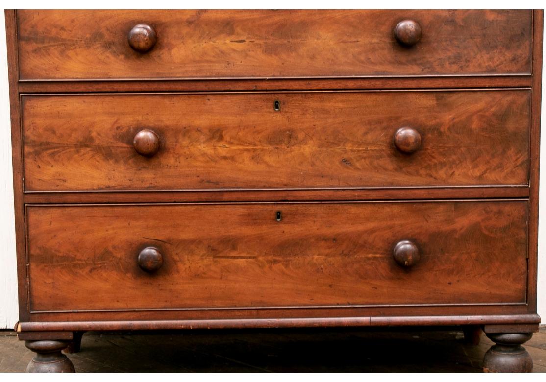 Rustic 19th C. Chest of Drawers For Sale 1