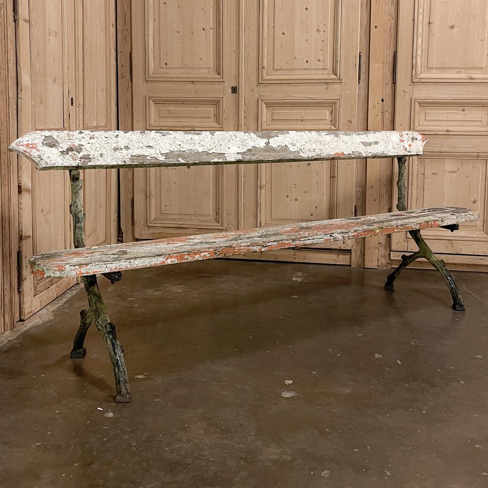 cast iron bench legs