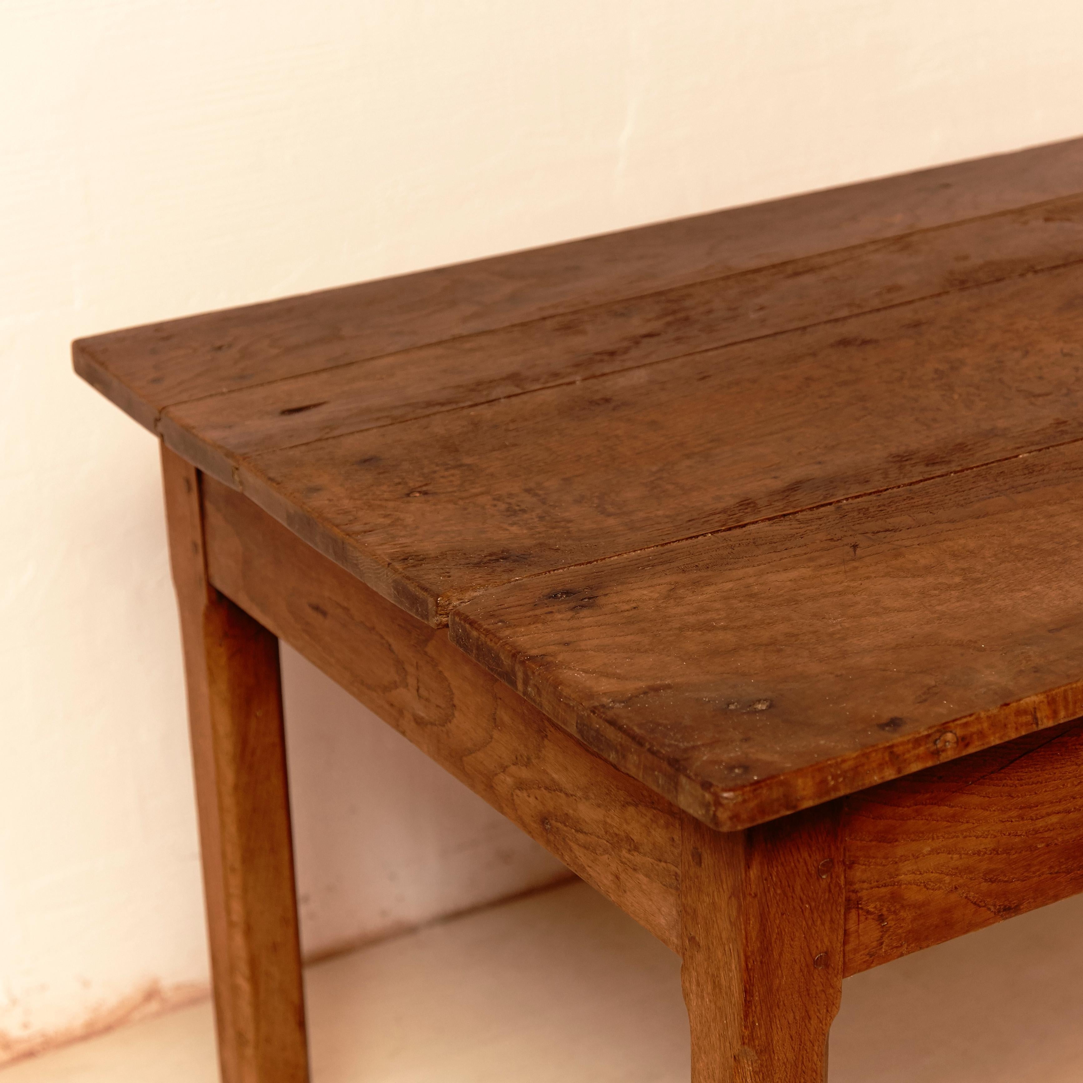 Rustic 19th Century French Oak Table 8
