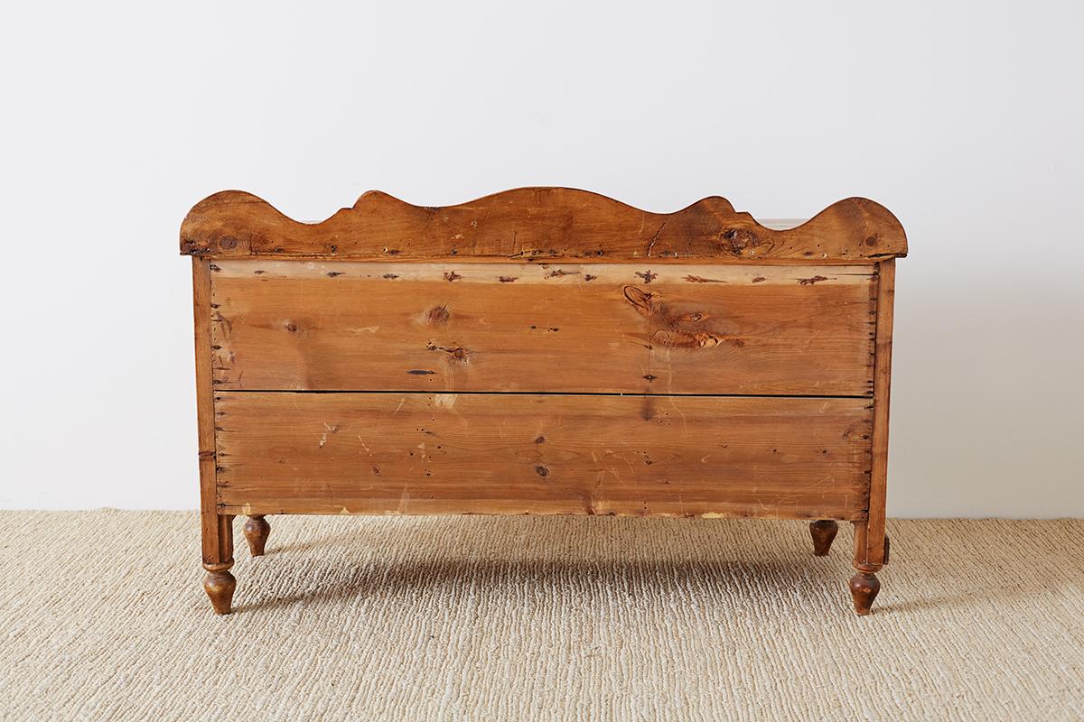 Rustic 19th Century French Provincial Pine Sideboard 14