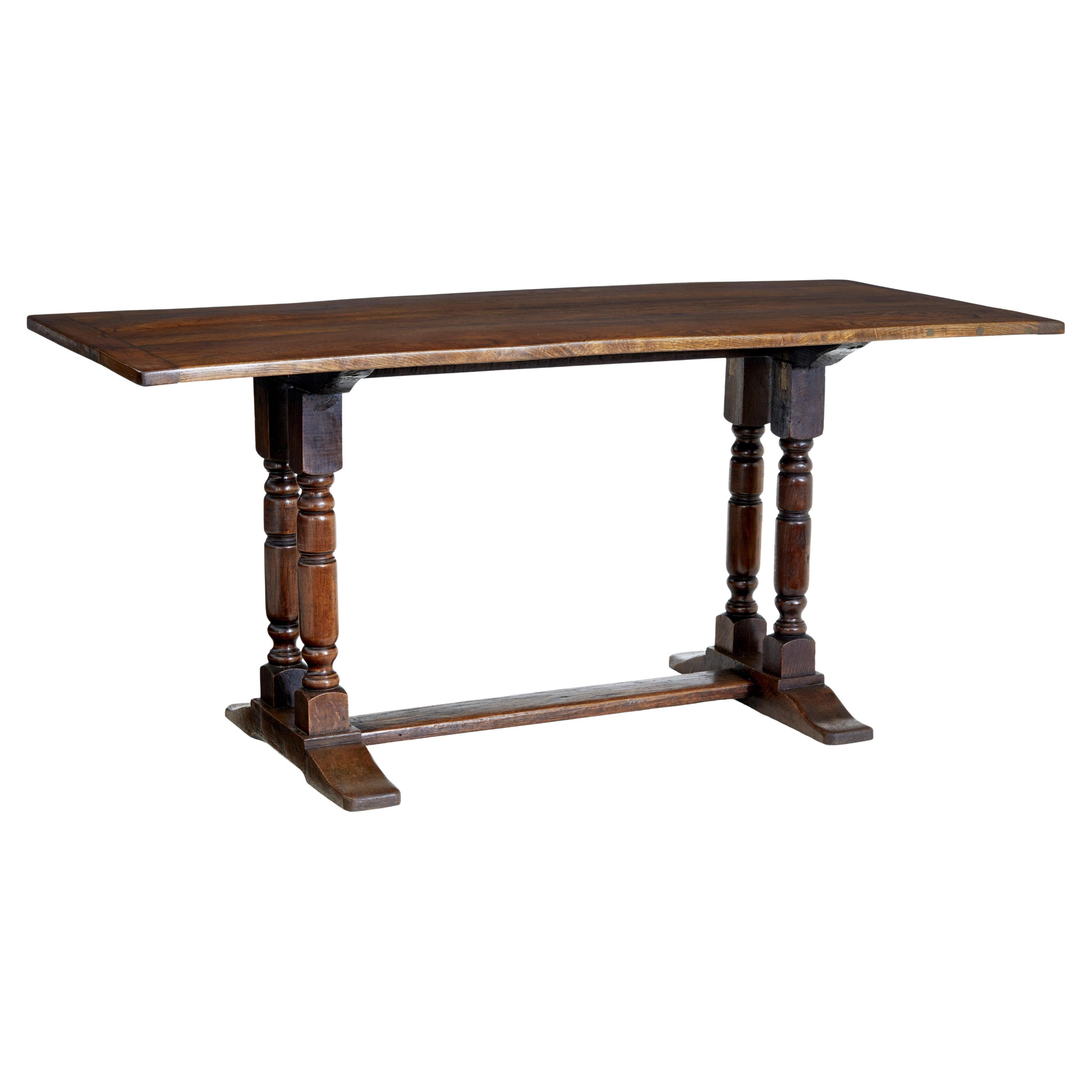 Rustic 19th Century Oak Dining Table