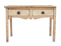 Rustic 19th Century Victorian Pine Kitchen Table