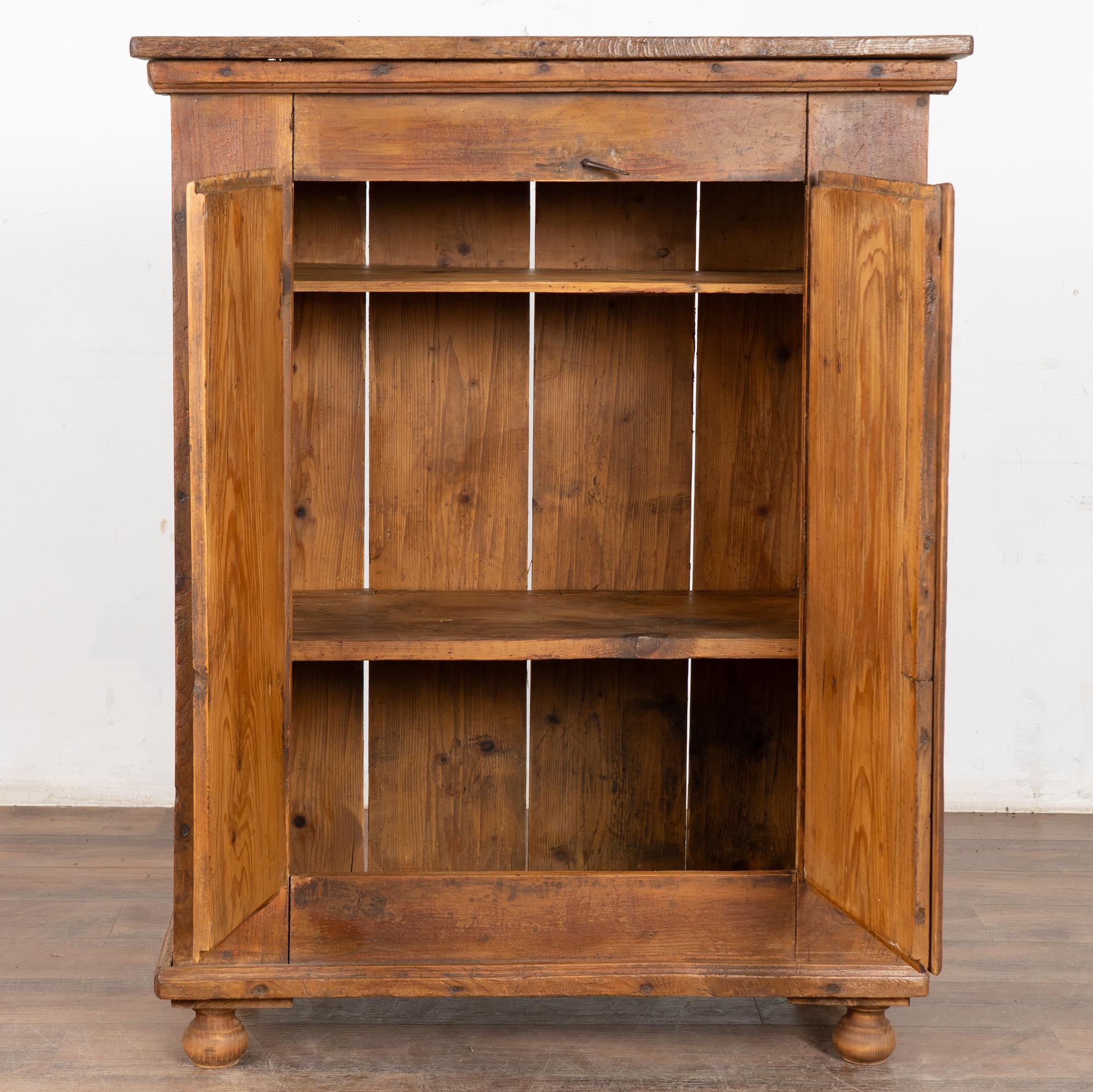 Rustikales Wood Wood Kabinett aus Ungarn aus dem 19. (Ungarisch) im Angebot