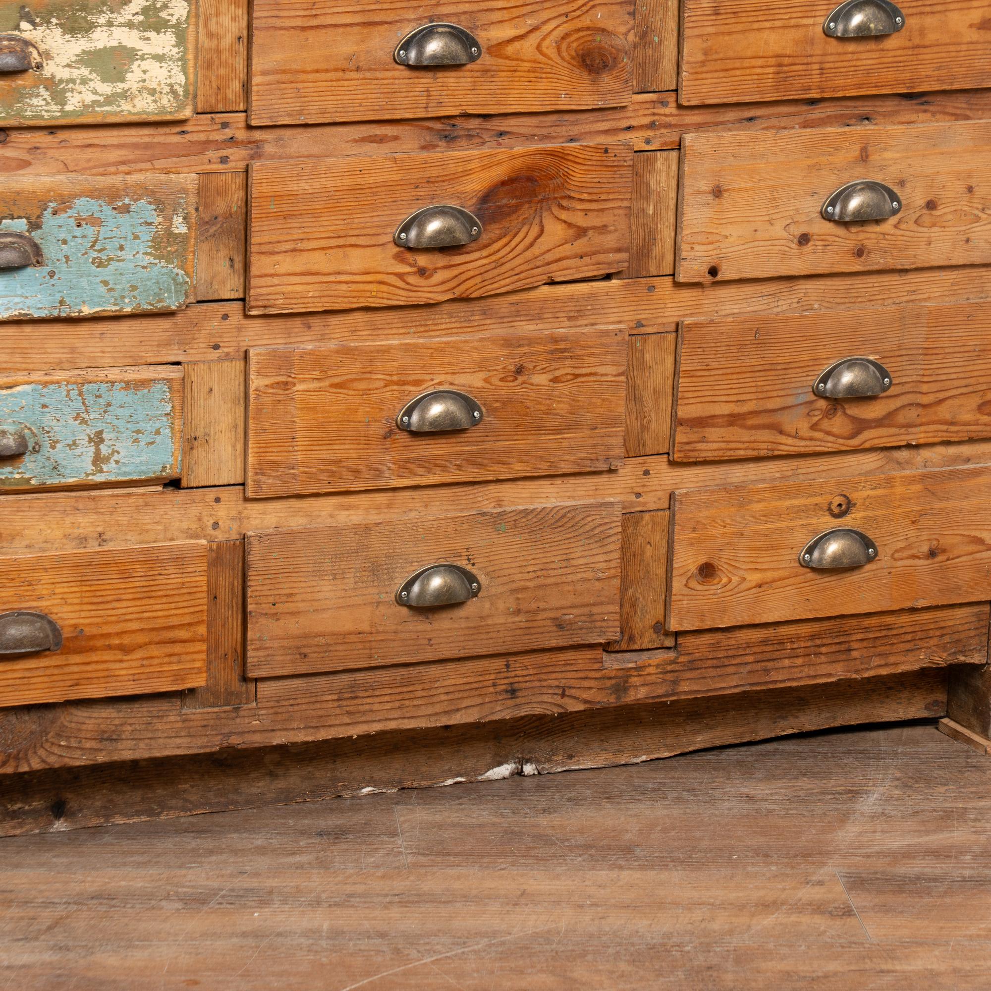 Rustic 20th Century Work Table Console from Hungary in vendita 7