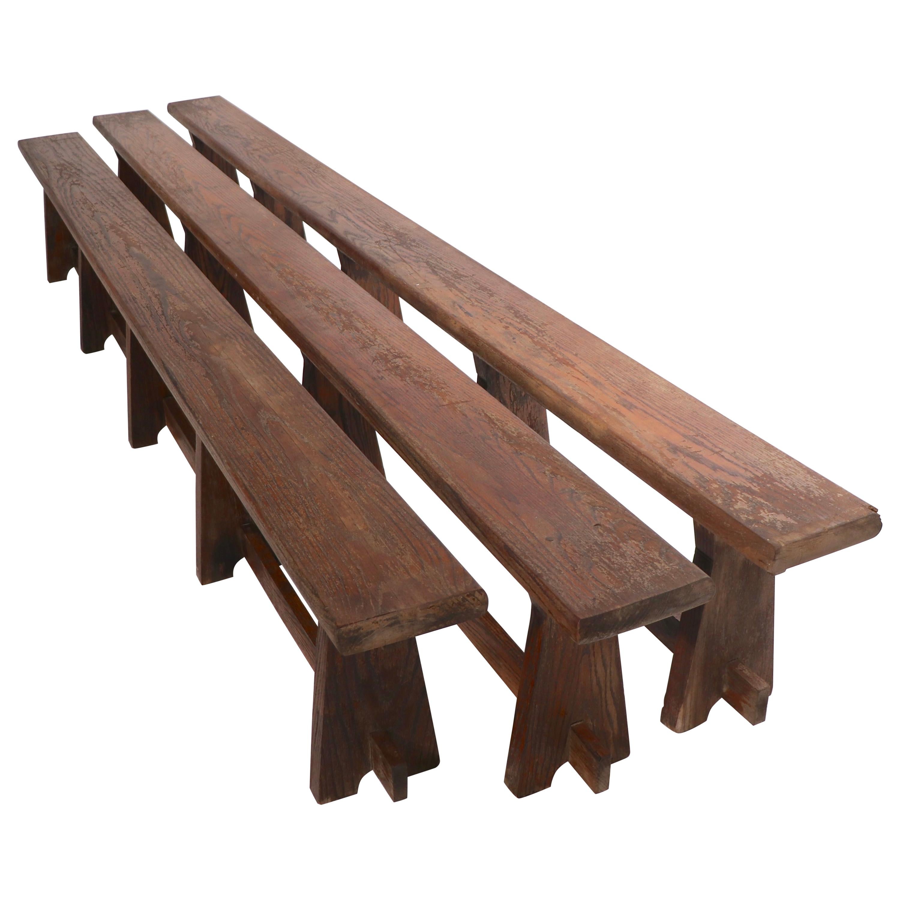 Rustic Adirondack Arts and Crafts Style Benches