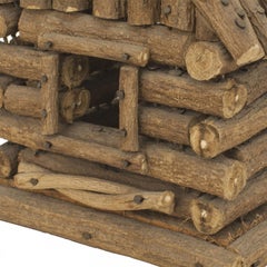 Rustic Adirondack Log Cabin