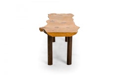 Rustic Adirondack Pine Bench