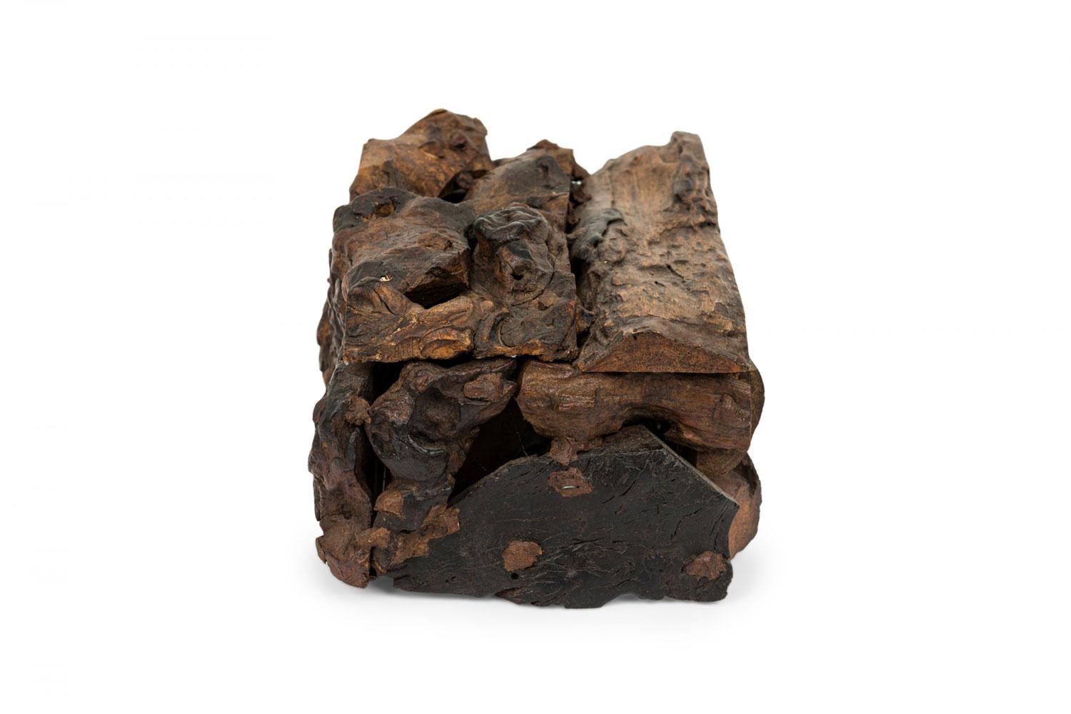 American Rustic Adirondack Style Hinged Wooden Box For Sale