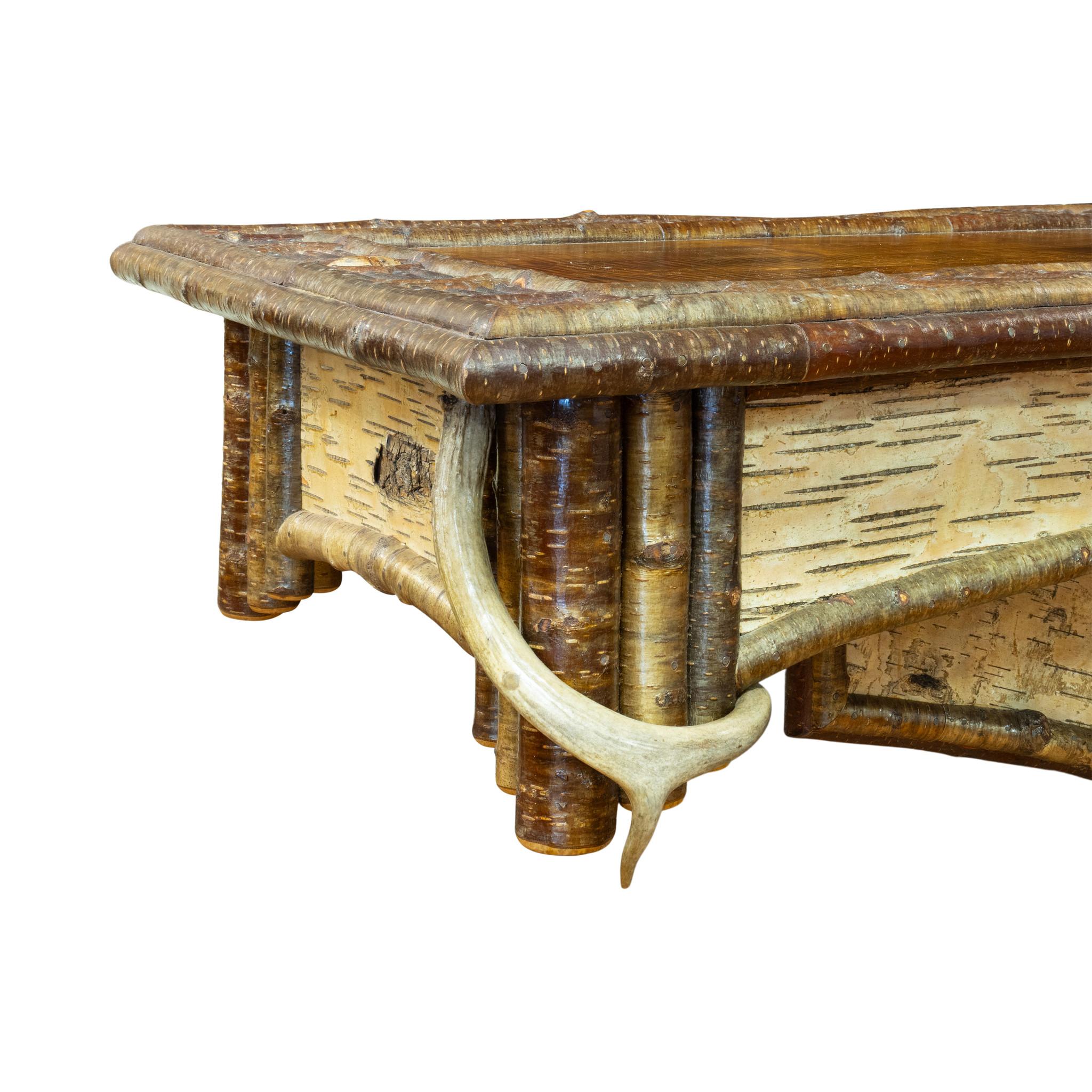 20ième siècle Table rustique Adirondack en vente