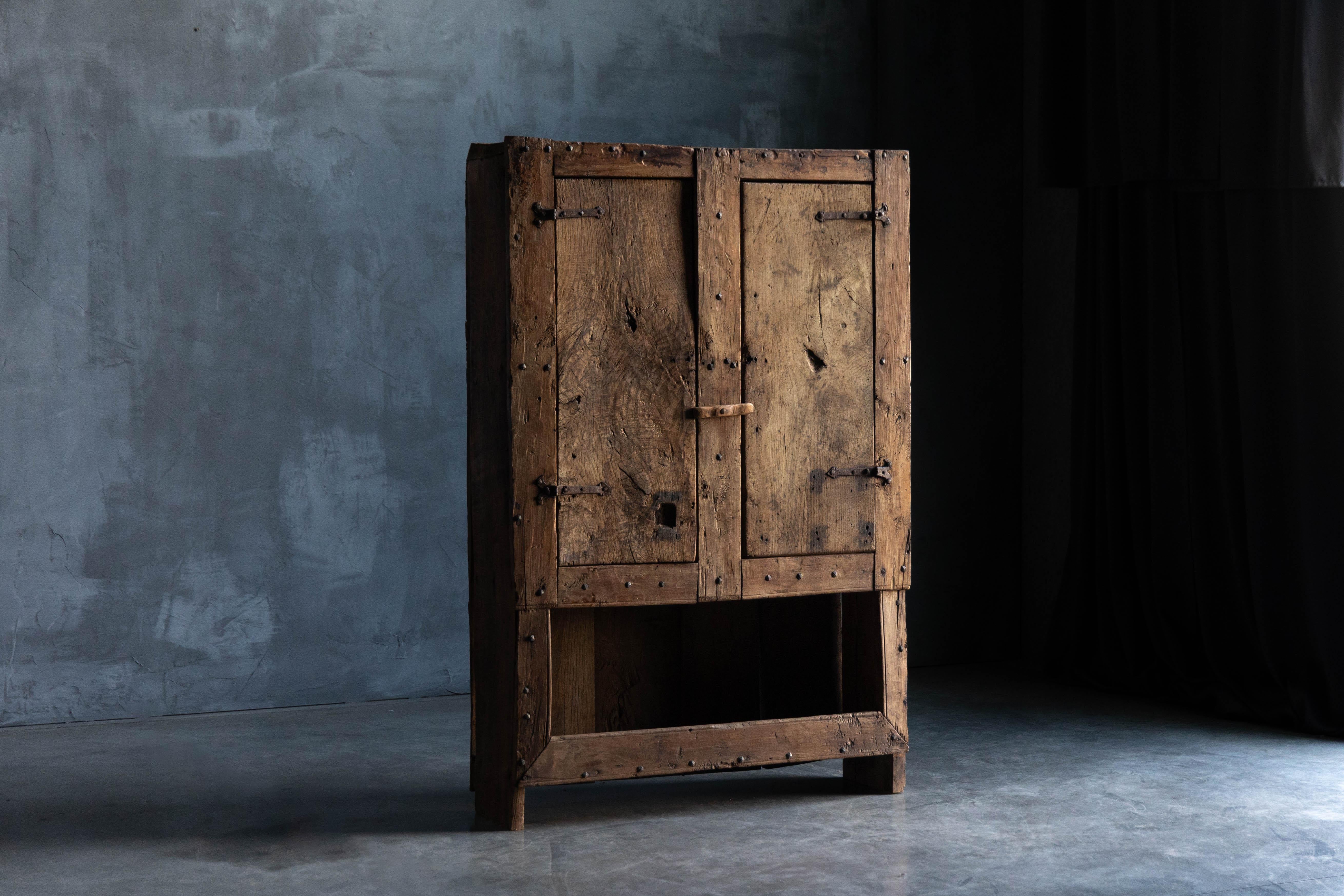 Rustic Alpine Cabinet, France, 19th Century In Good Condition In Antwerp, BE