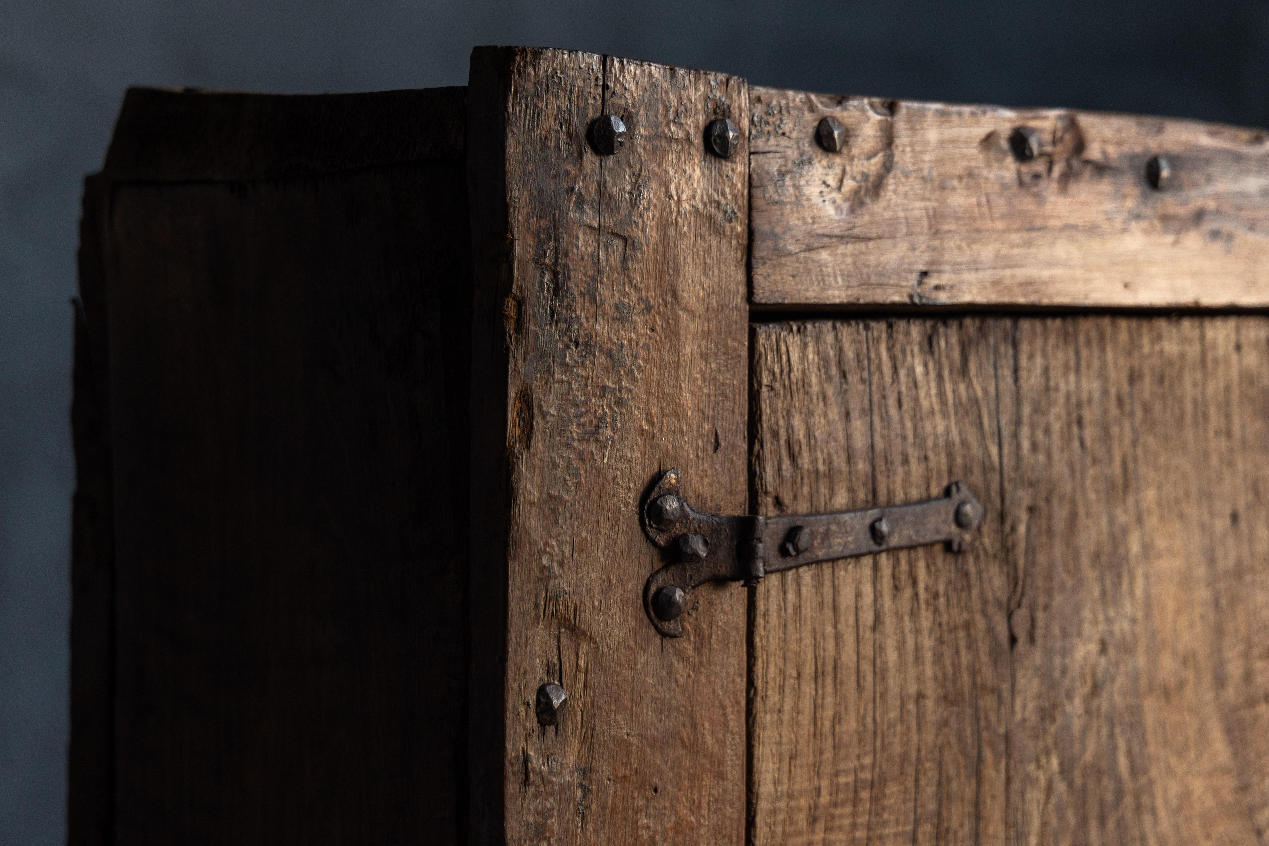 Rustic Alpine Cabinet, France, 19th Century 2