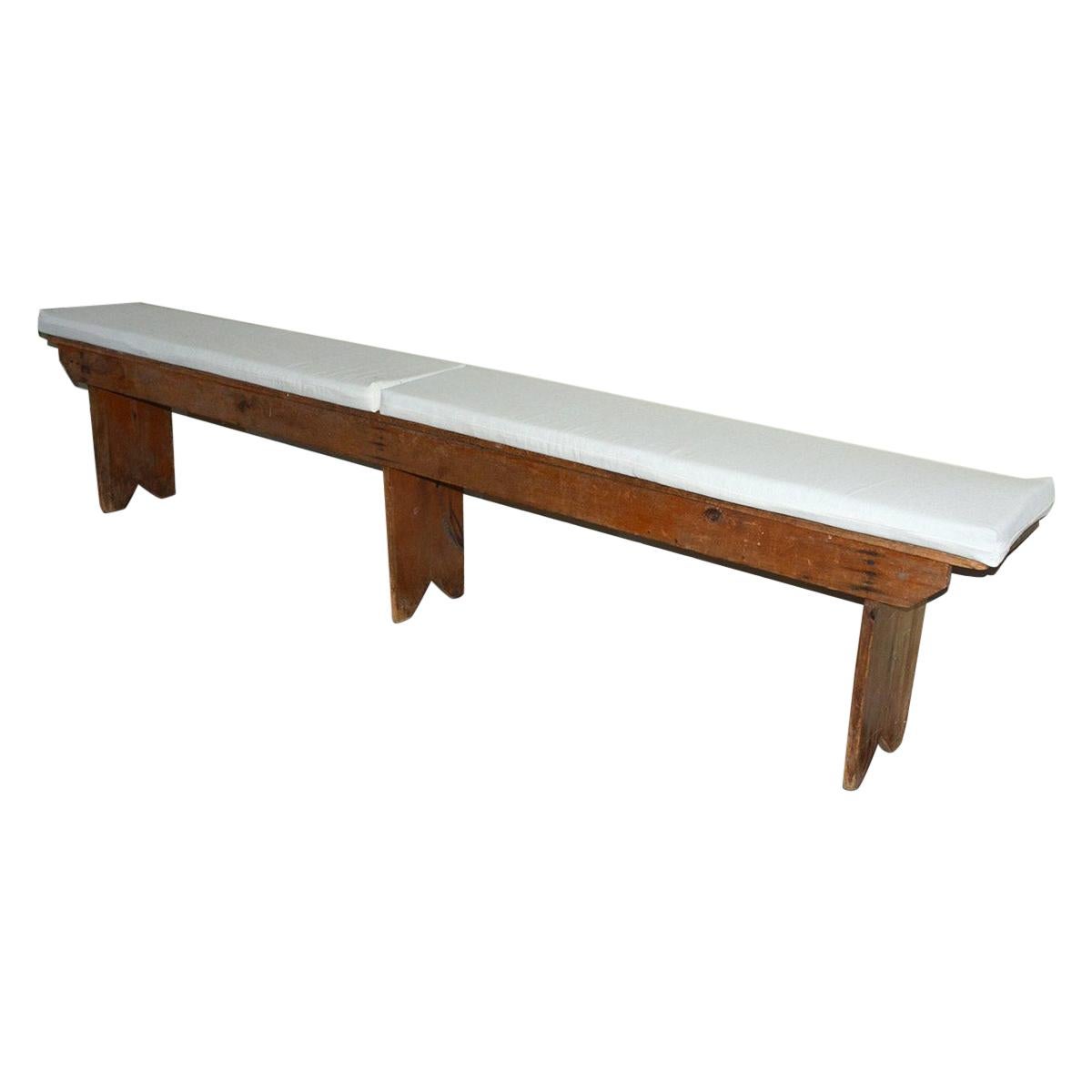 Rustic American Country Bench For Sale