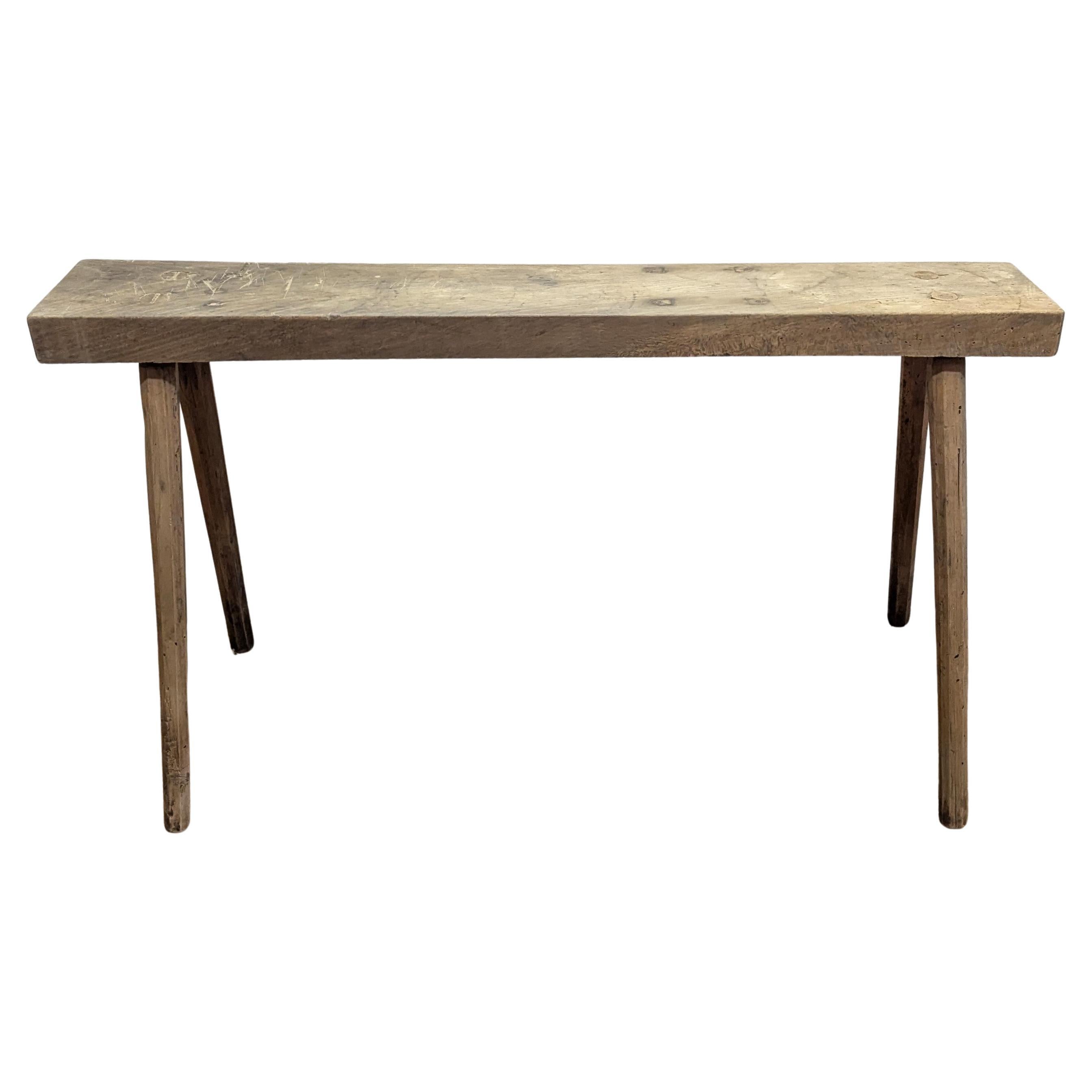 Mesa consola rústica americana primitiva