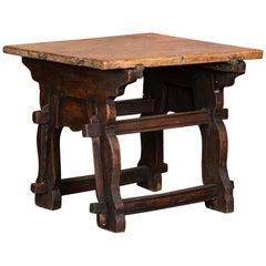 Rustic Antique 18th Century Spanish Work Table