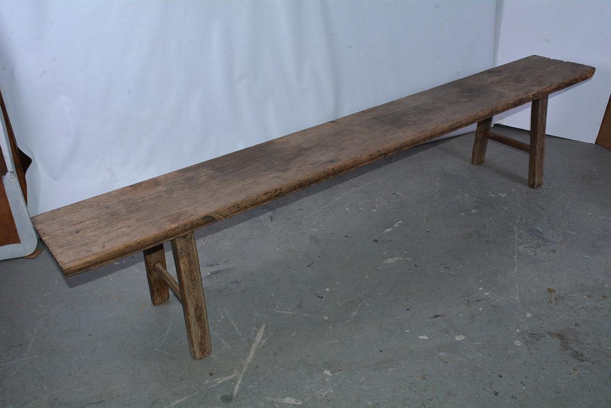 antique asian bench