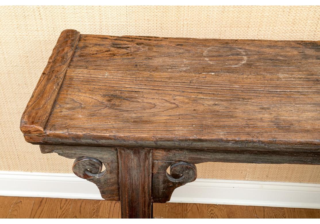 Rustic Antique Chinese Altar Or Console Table For Sale 4