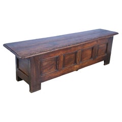 Rustic Antique French Pine Coffer
