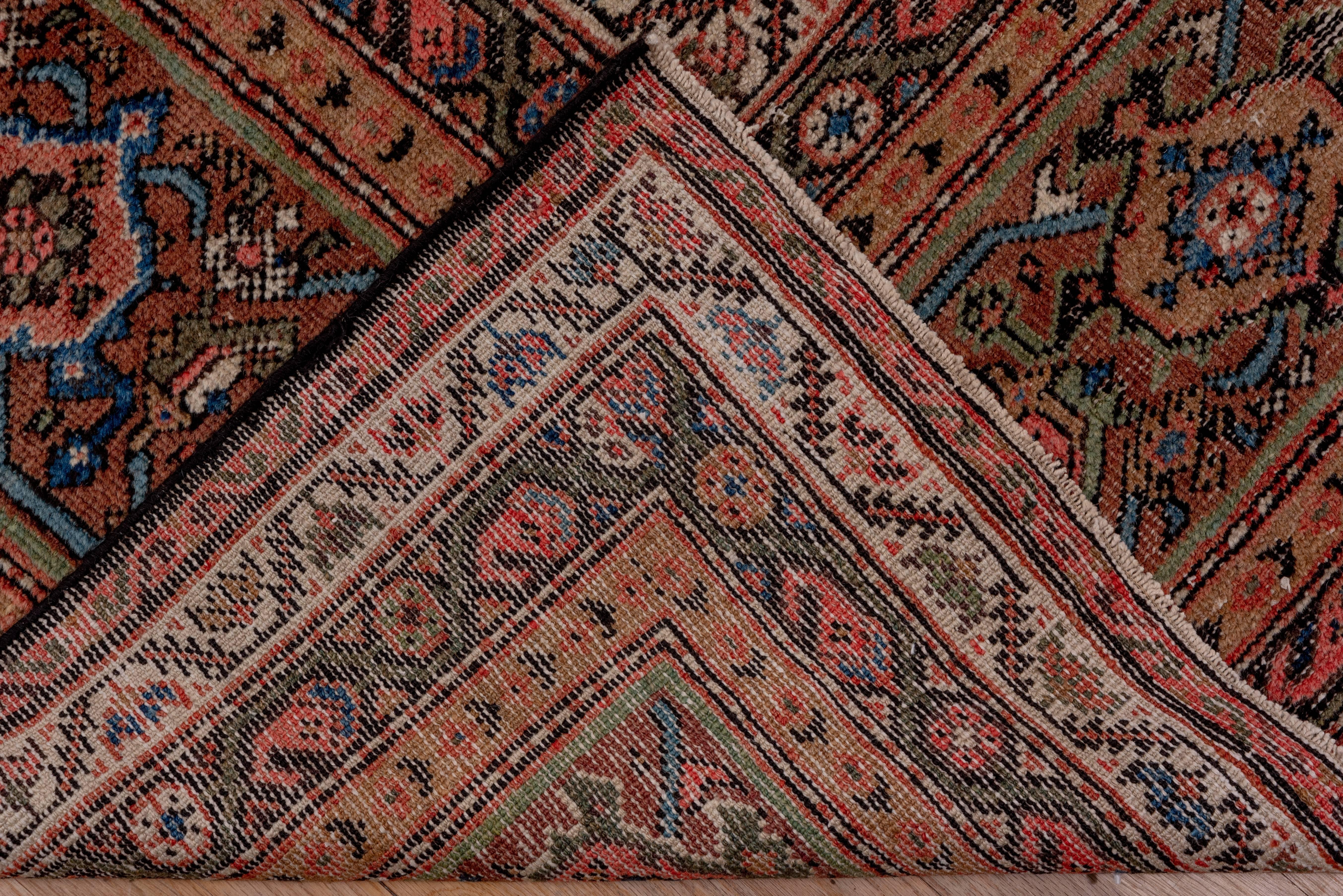 Rustic Antique Mahal Carpet For Sale 3