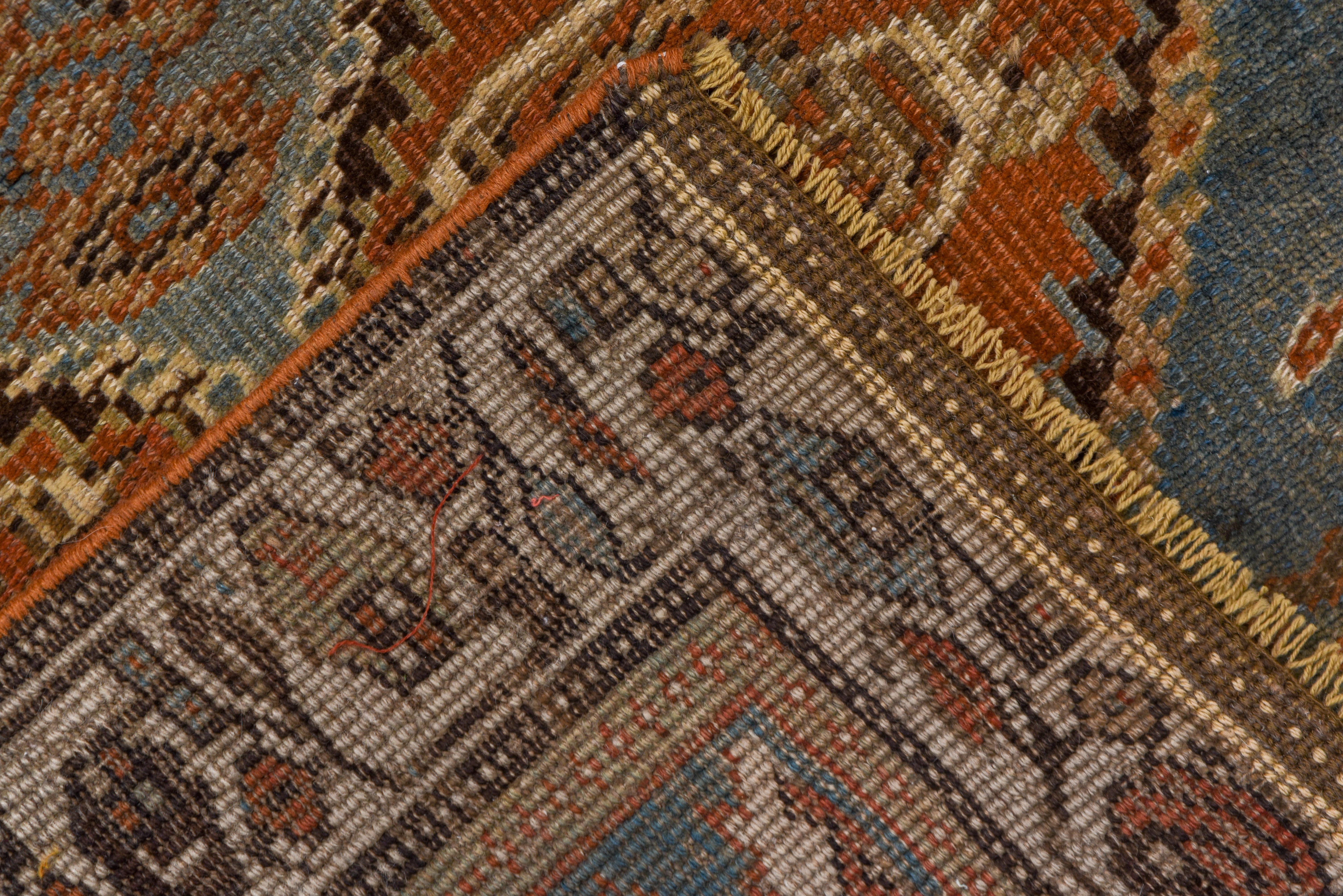 Early 20th Century Rustic Antique Persian Bidjar Village Runner, circa 1920s For Sale