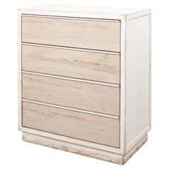 Rustic Antique White Chest of Drawers