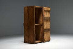 Rustic Art Populaire Cabinet - 19th Century