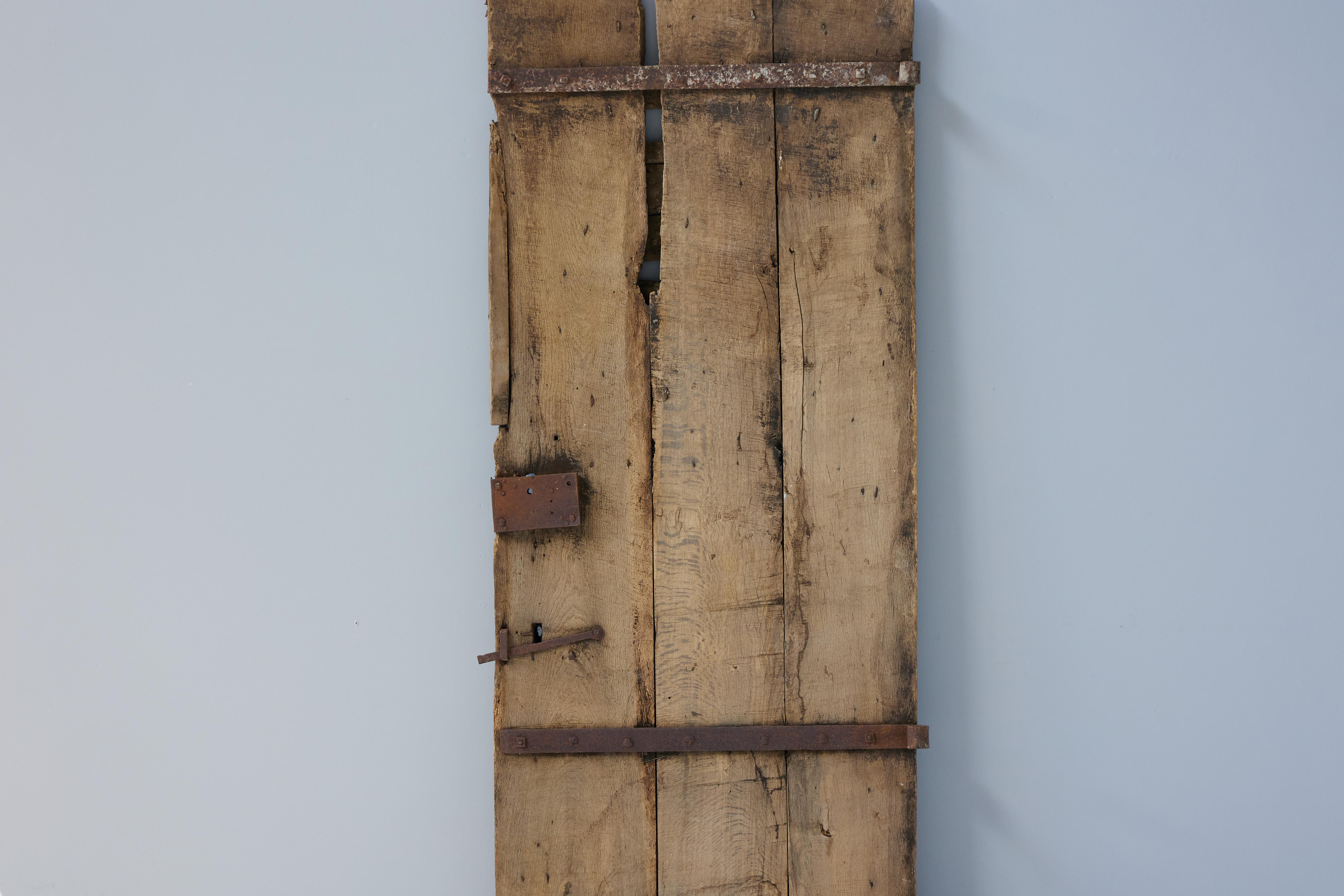 18th Century and Earlier Rustic Art Populaire Doors, France, 18th Century For Sale