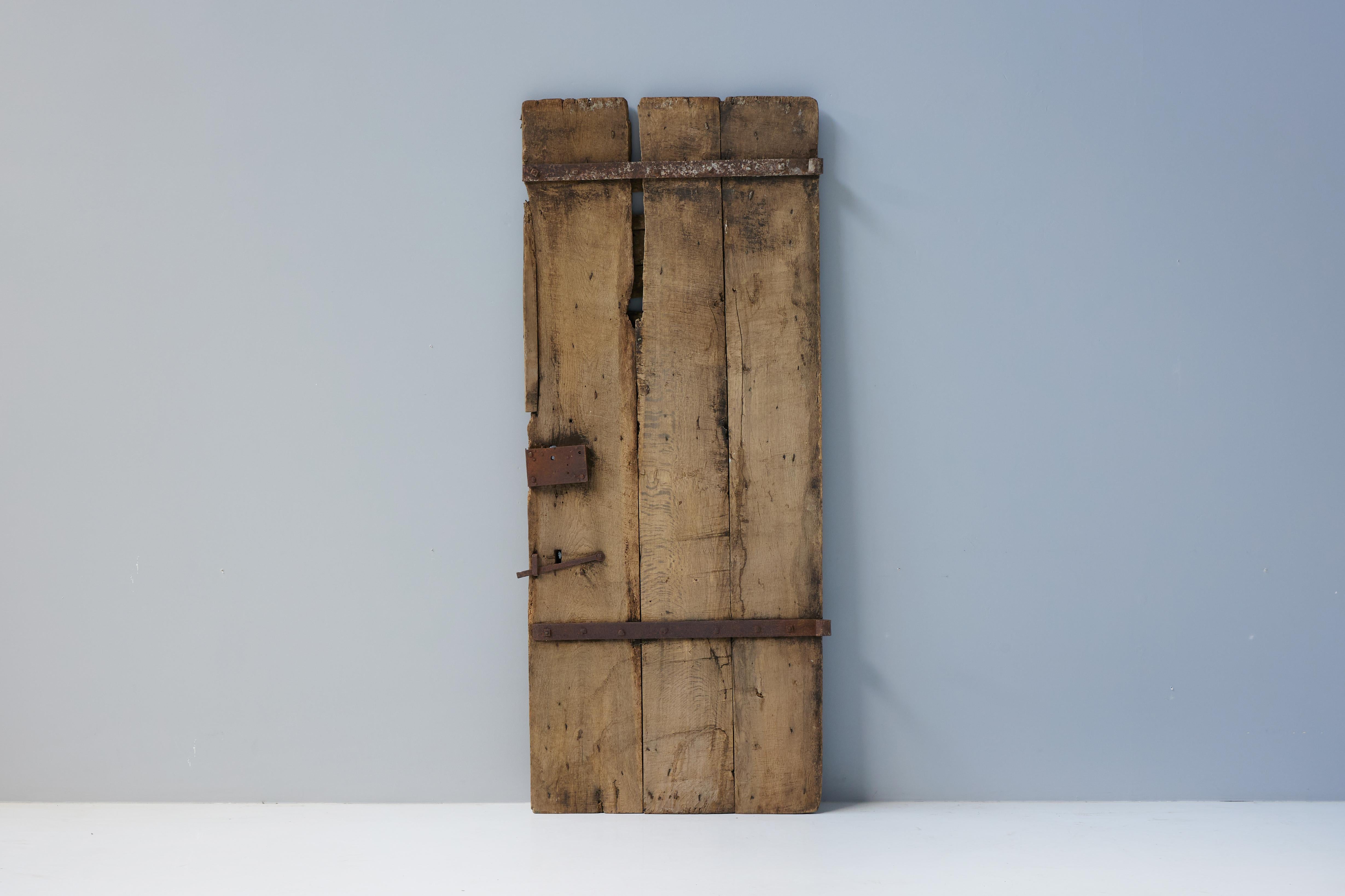 Rustikale Populaire-Türen der Kunst, Frankreich, 18. Jahrhundert (Eisen) im Angebot