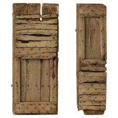 Used Rustic Art Populaire Doors, France, 18th Century