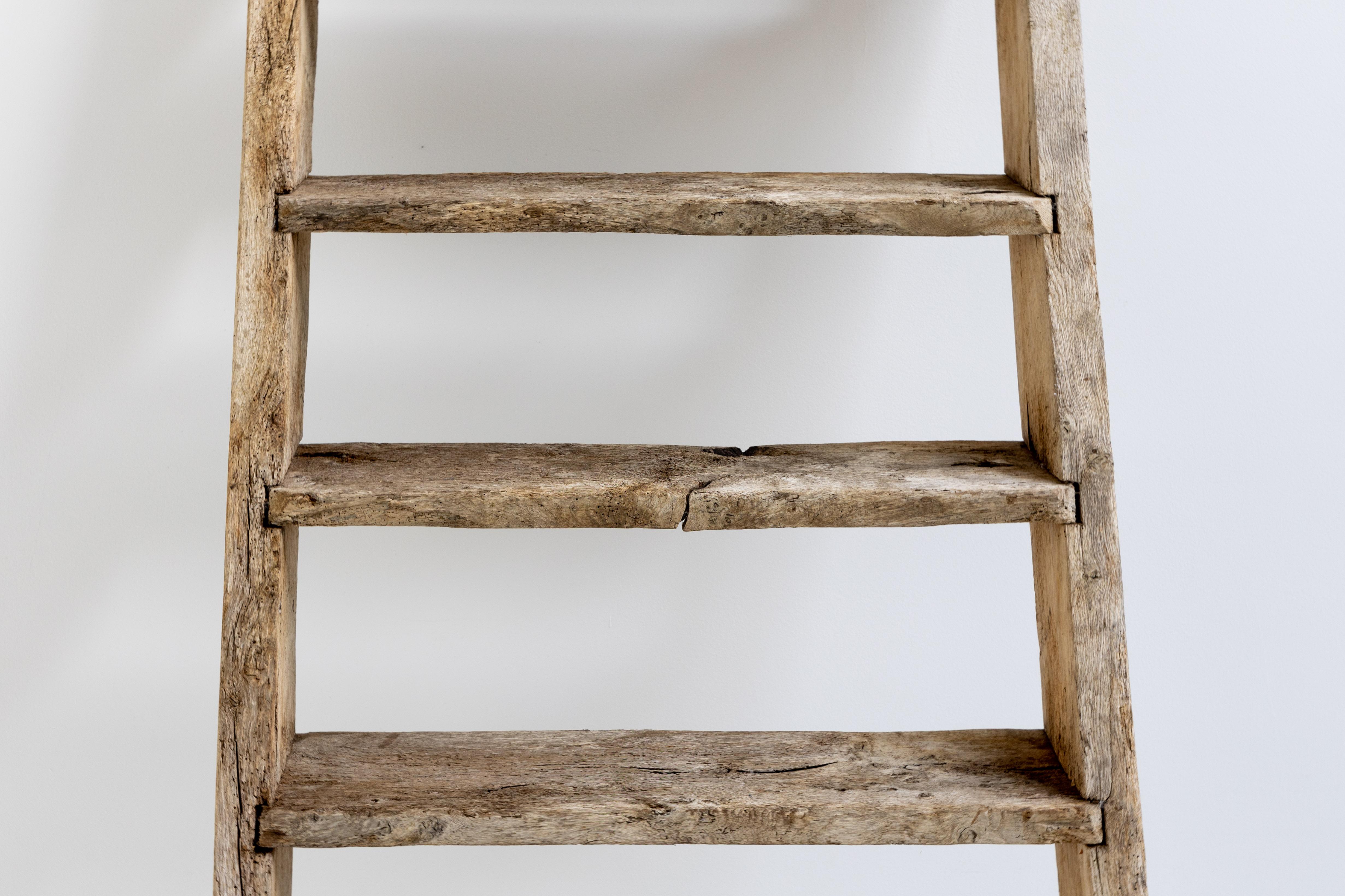 Rustic Art Populaire Ladder, France, 20th Century For Sale 3
