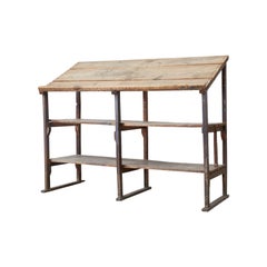 Rustic Barnwood Pine Three Shelf Display Étagère