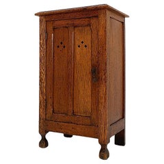 Armoire de chevet / Petite armoire de rangement rustique - 20e siècle