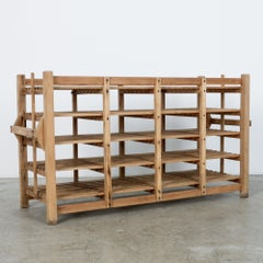 Caisse en bois belge rustique