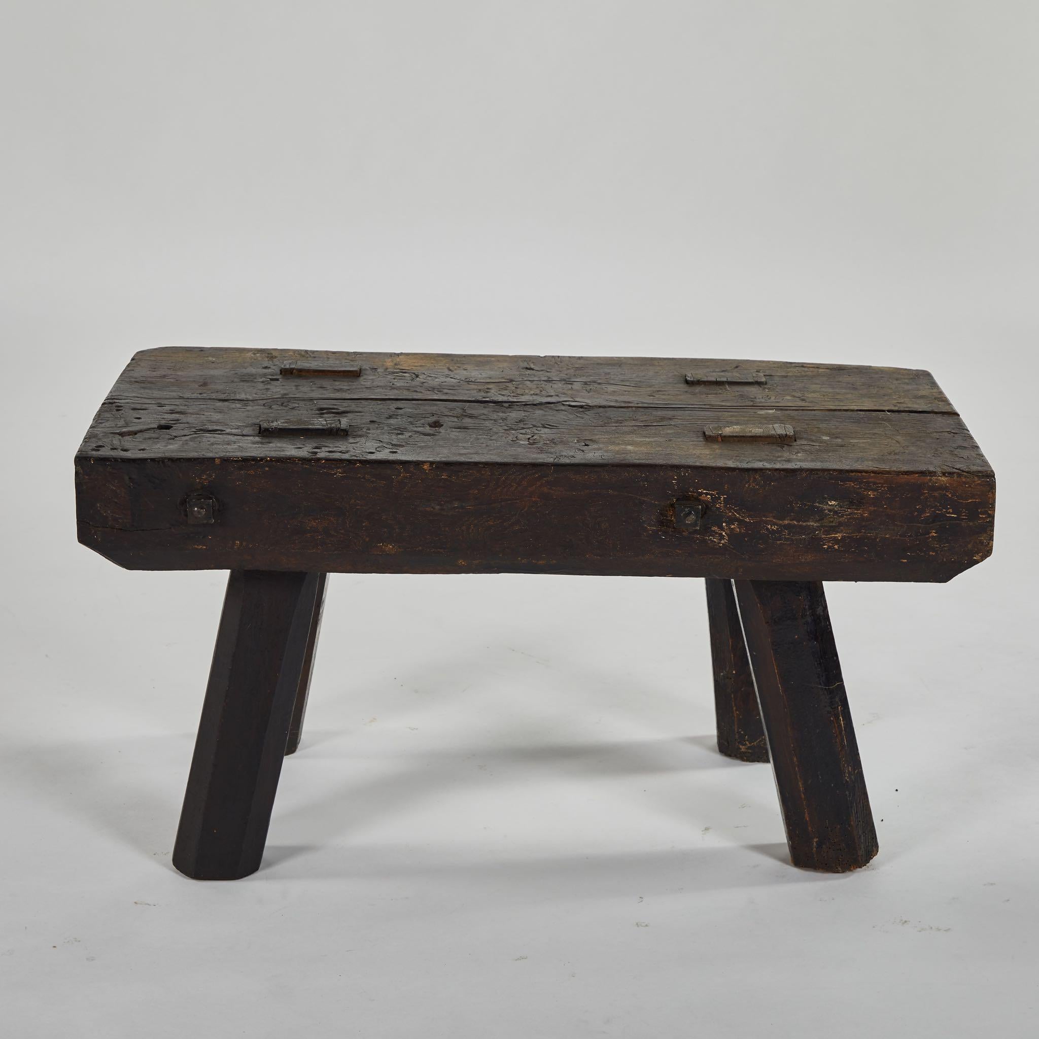 English Rustic Bench or Coffee Table