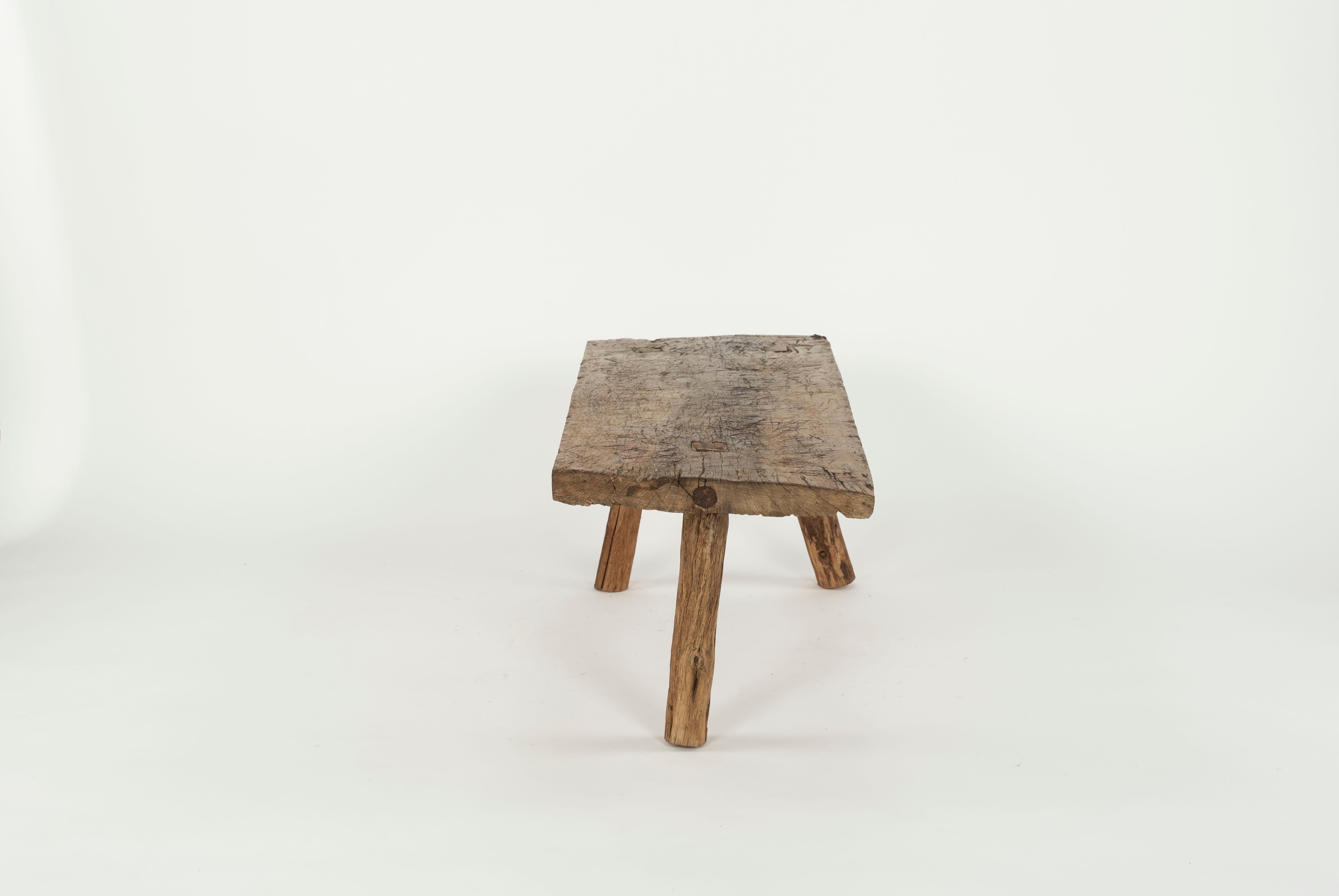 19th Century Rustic Bench or Table For Sale