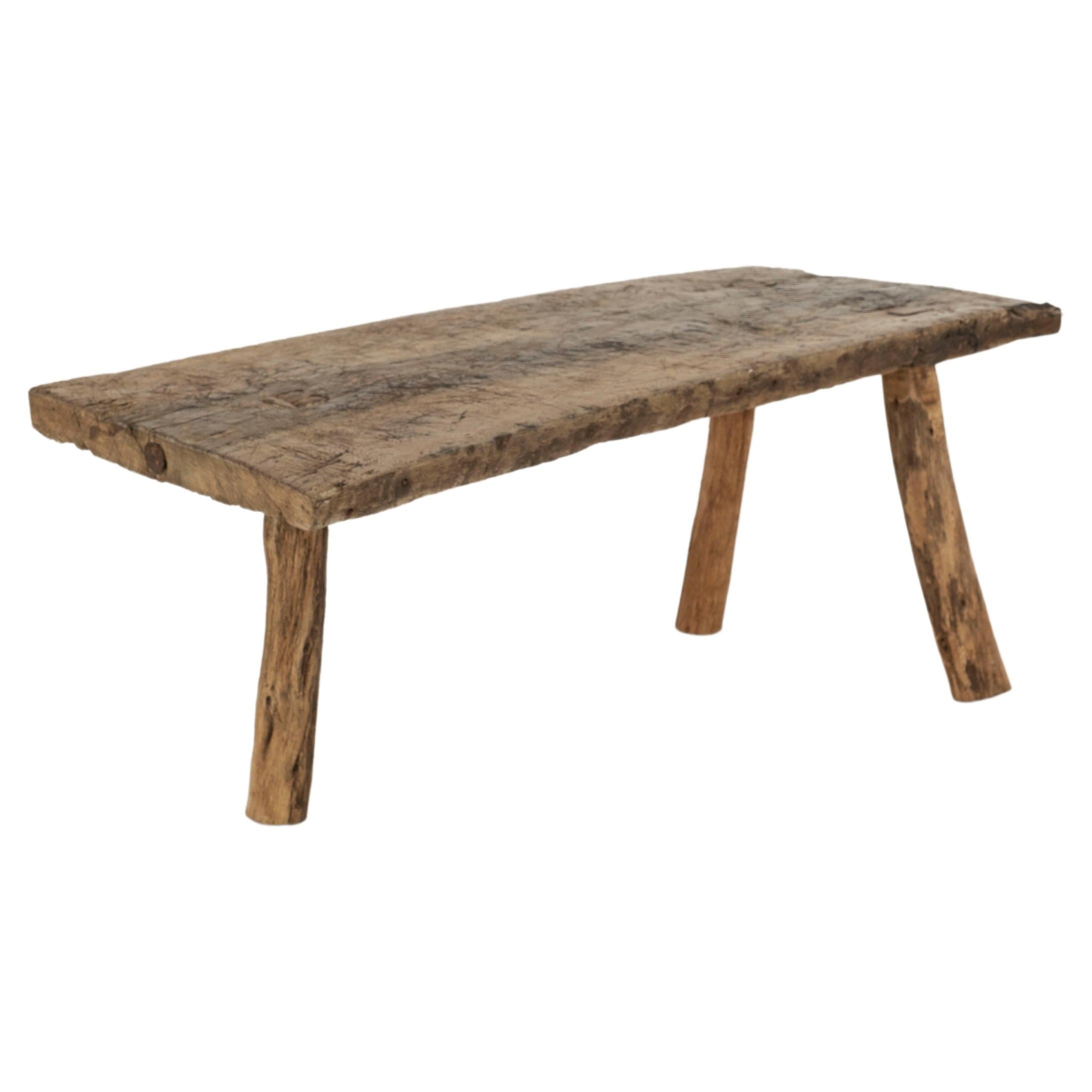 Banc ou table rustique en vente