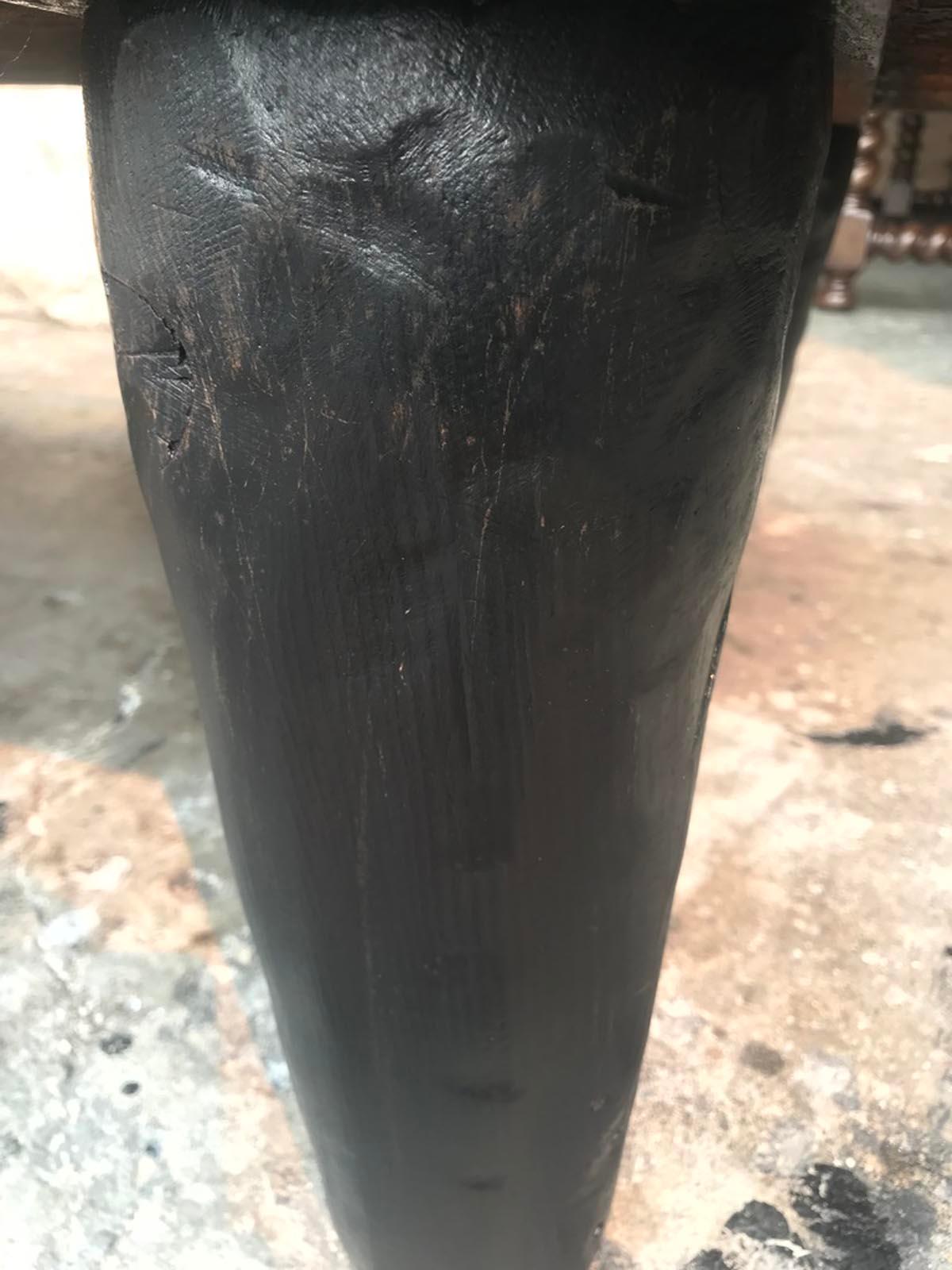 Rustic Black Coffee Table 2