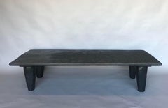 Rustic Black Coffee Table