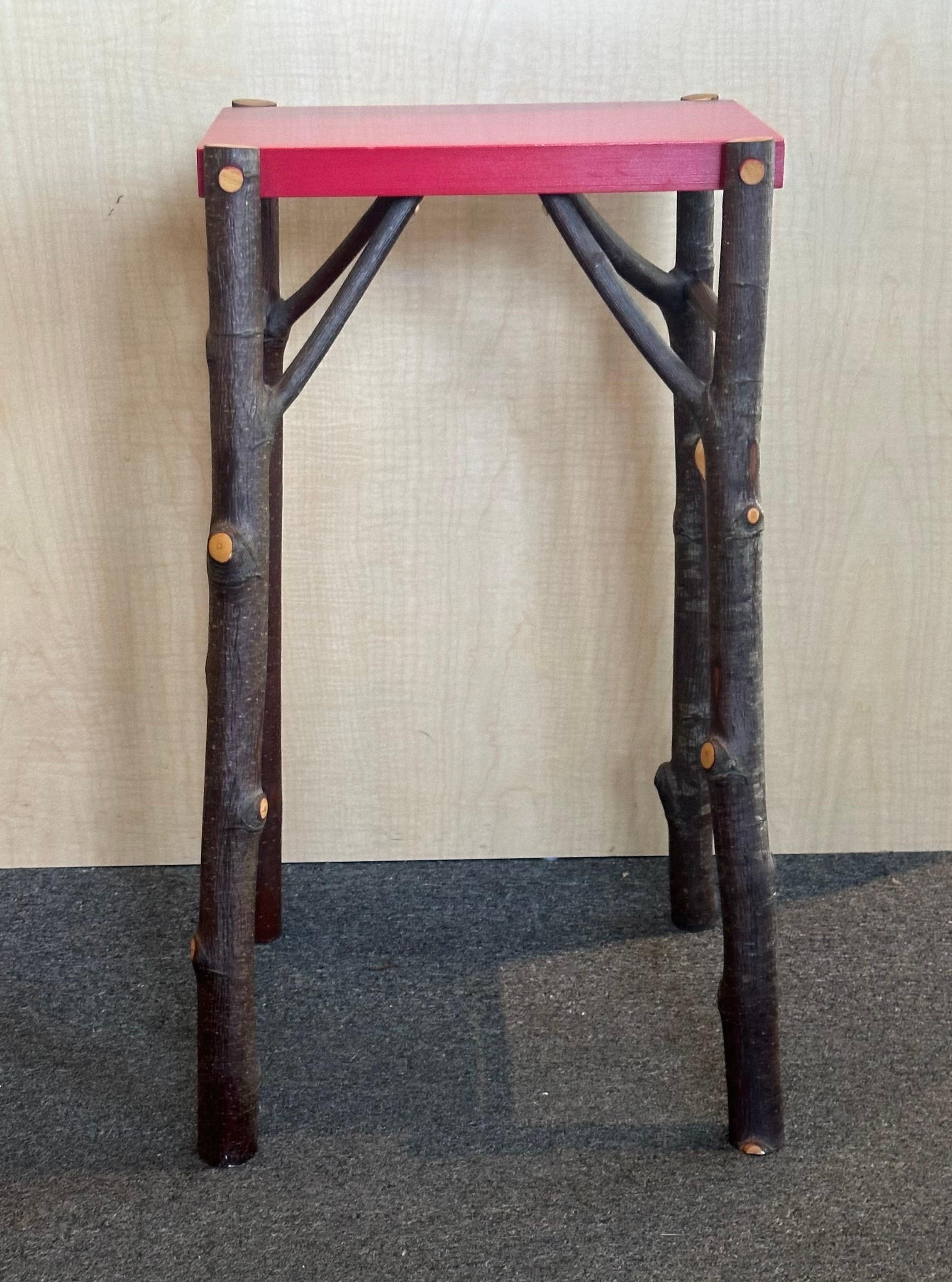 Rustic Branch and Twig Console Table by Jim Deardorff For Sale 1