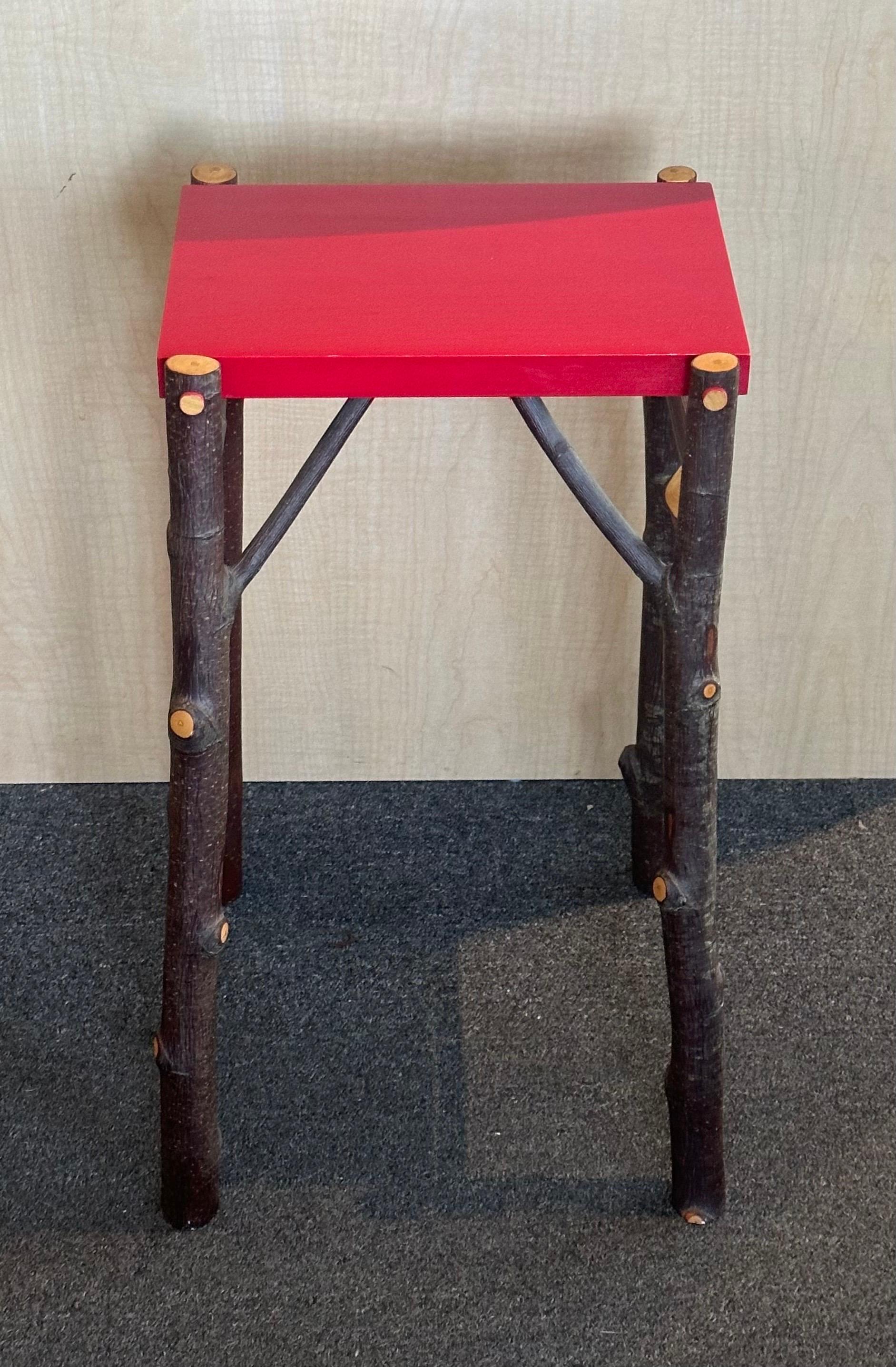 Rustic Branch and Twig Console Table by Jim Deardorff For Sale 2