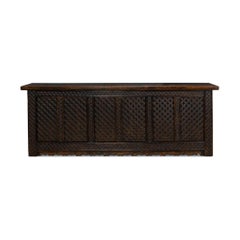 Rustic Brown Moroccan Sideboard