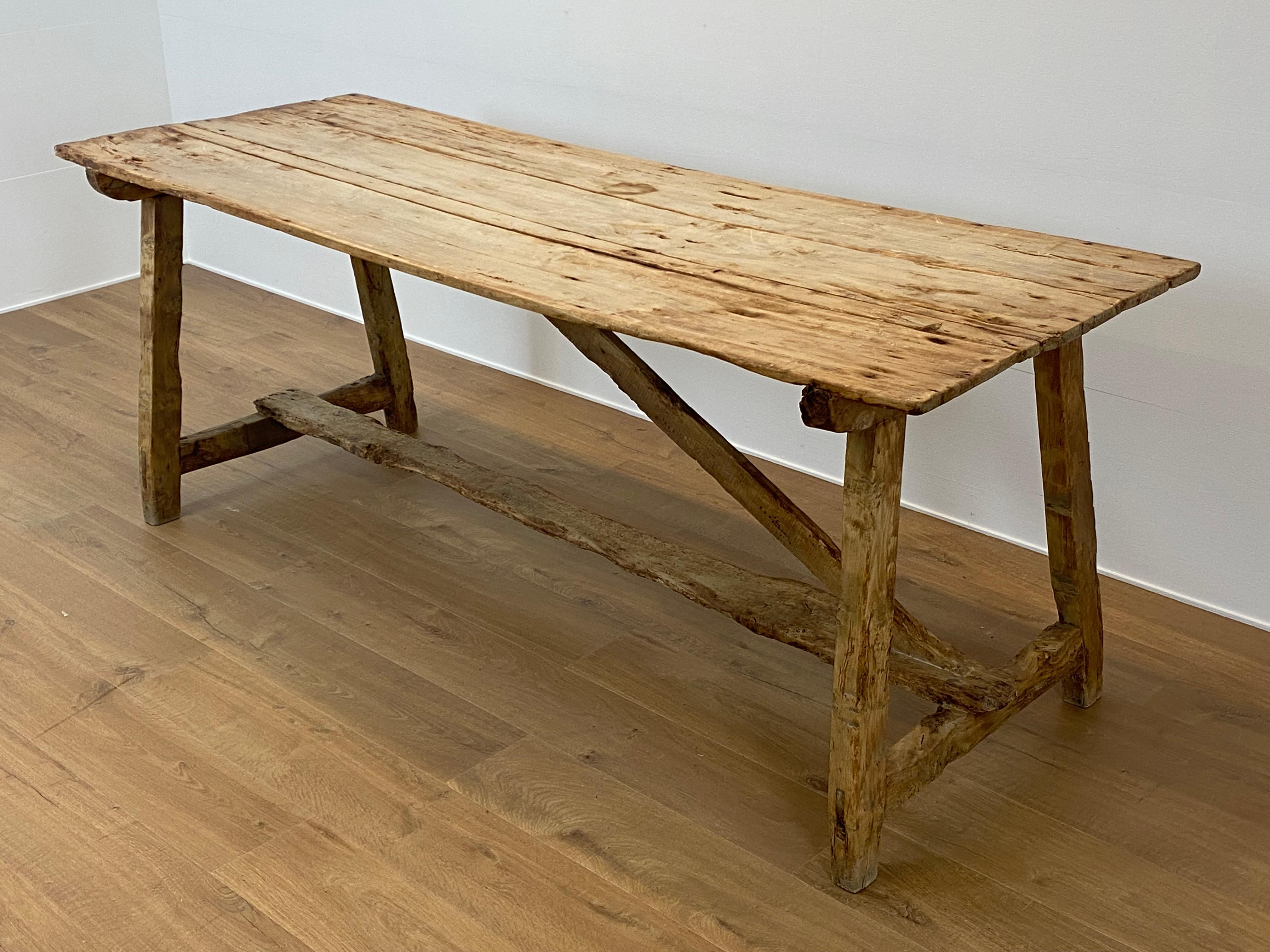 Rustic, Brutalist and Antique Spanish Table 4