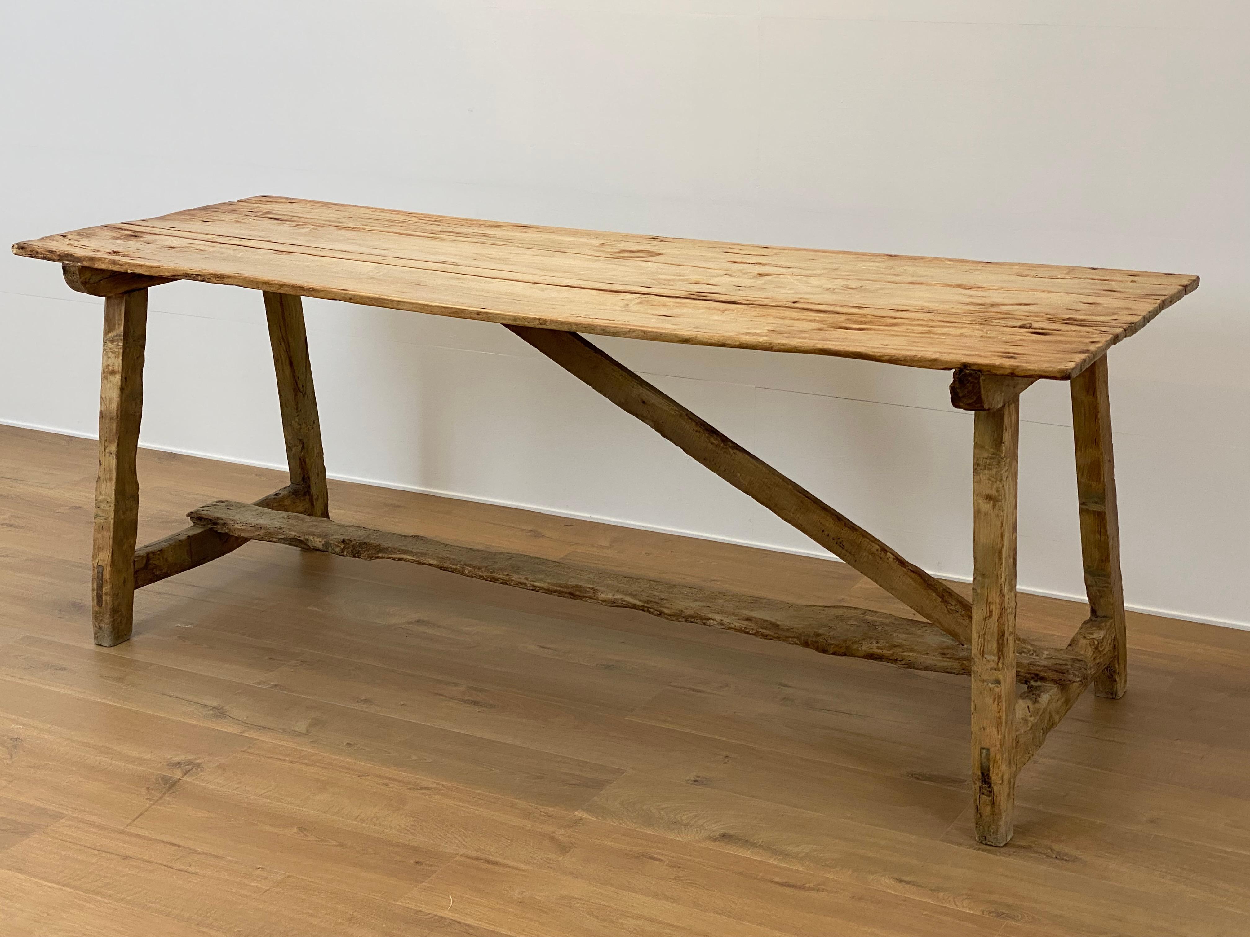Rustic, Brutalist and Antique Spanish Table 6