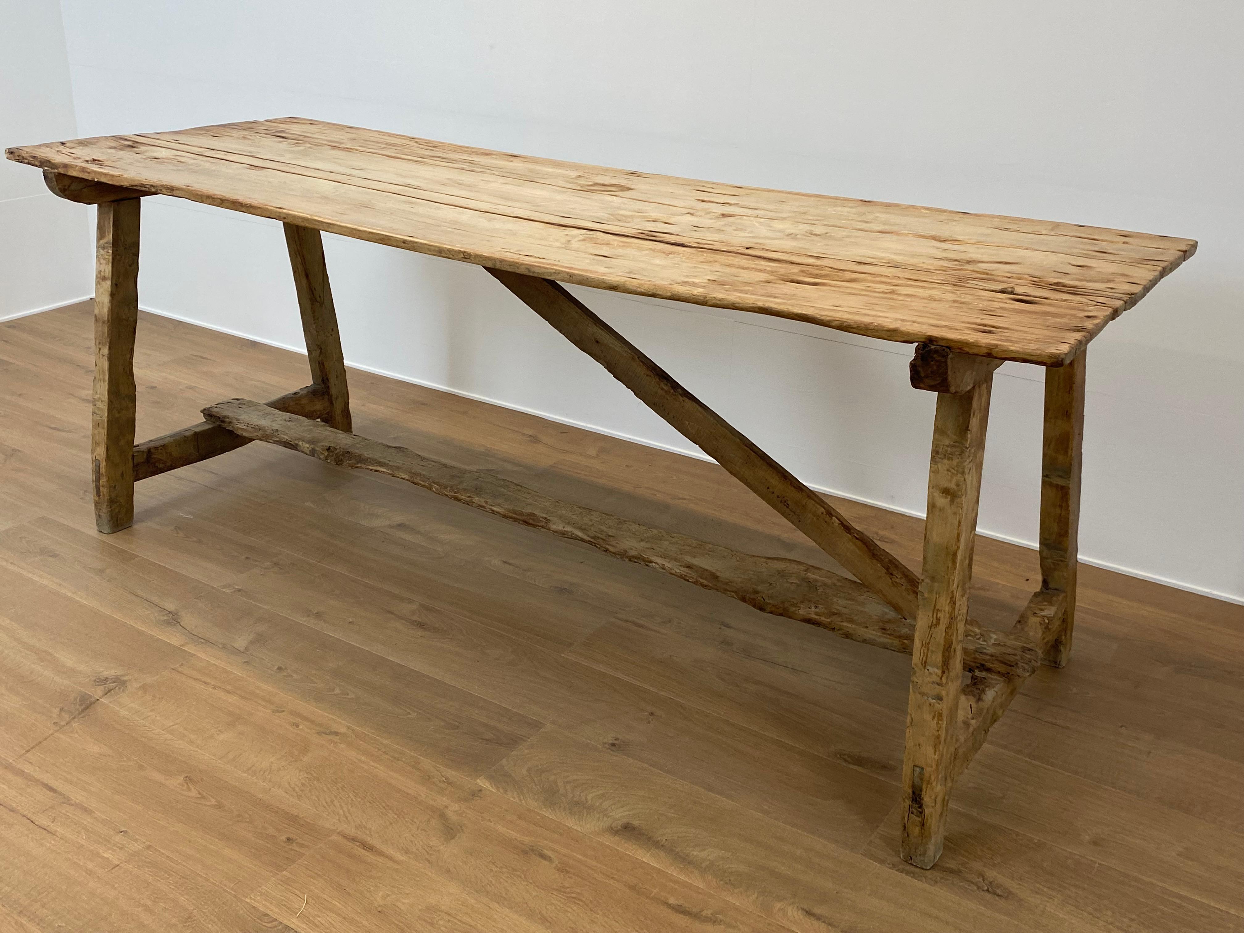 Rustic, Brutalist and Antique Spanish Table 8