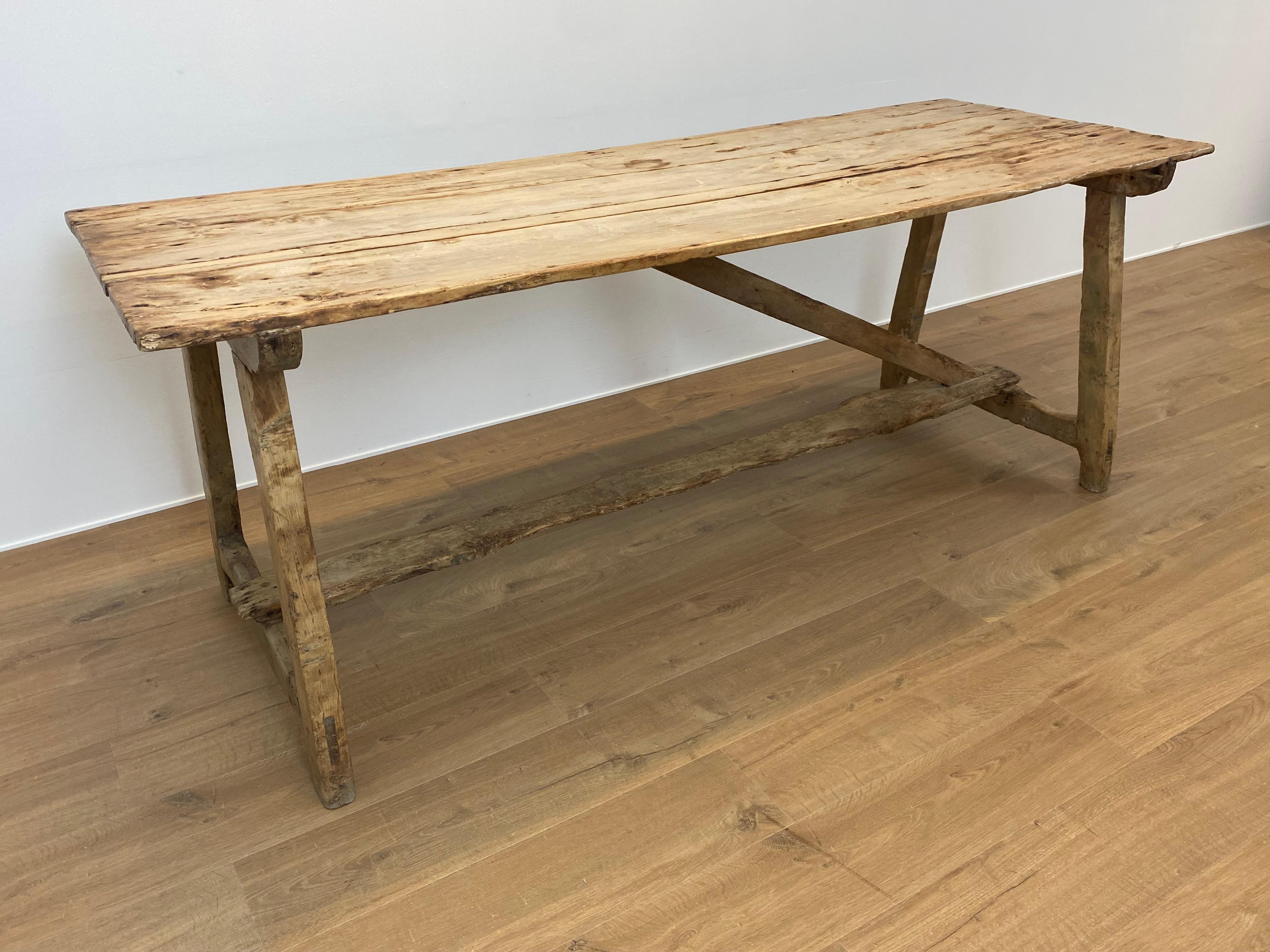 Rustic, Brutalist and Antique Spanish Table 2