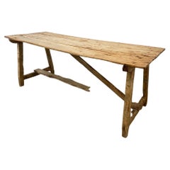 Rustic, Brutalist and Antique Spanish Table