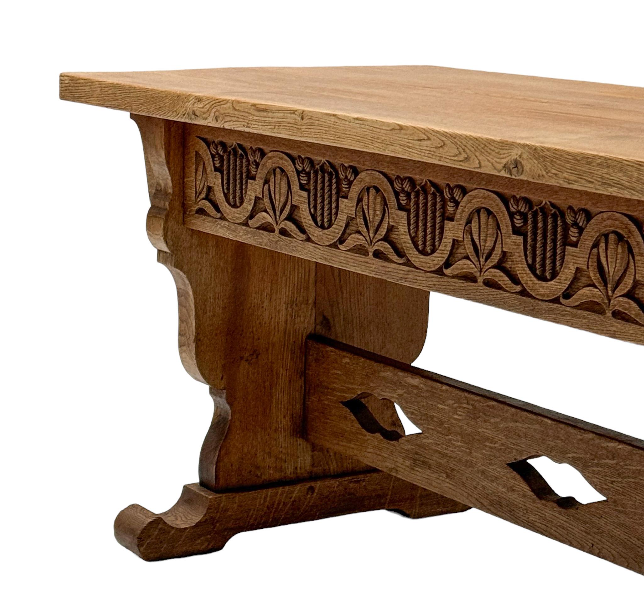 Rustic Brutalist Coffee Table by Anton Fortuin, 1944 For Sale 1