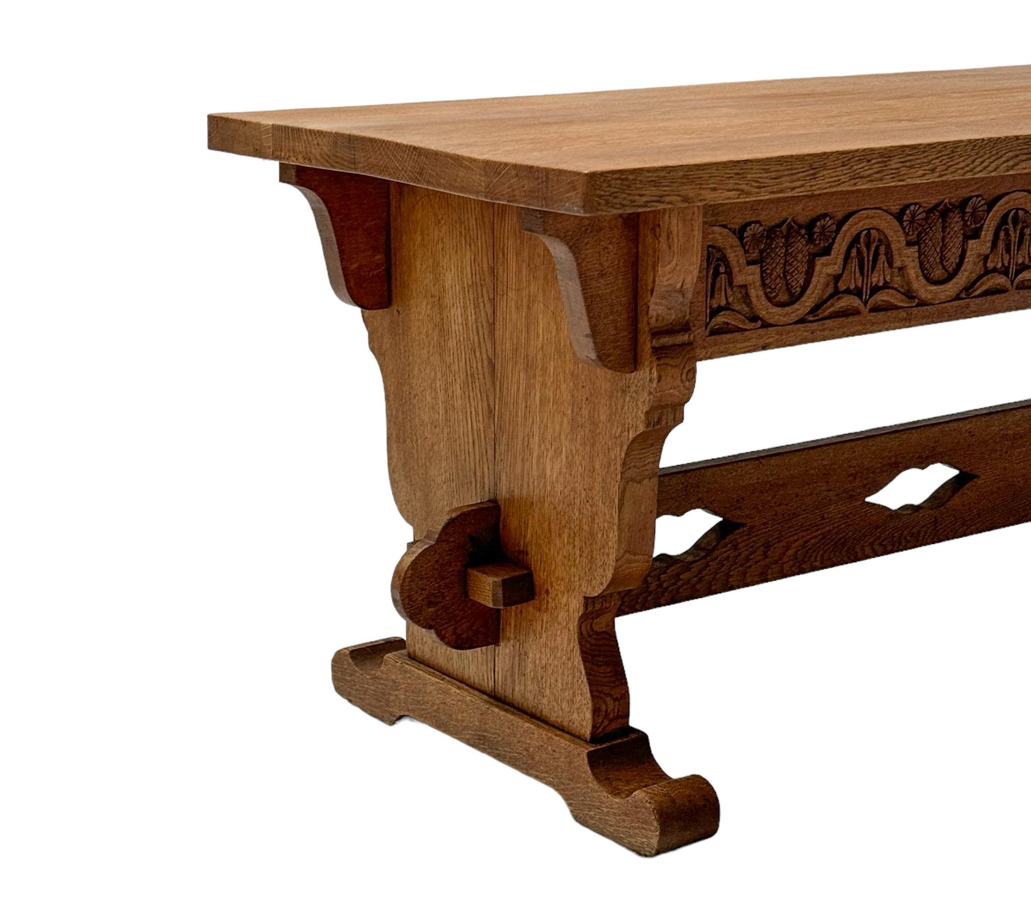 Rustic Brutalist Coffee Table by Anton Fortuin, 1944 For Sale 3
