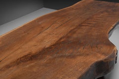 Rustic Brutalist table Mobichalet, Belgium 1960s